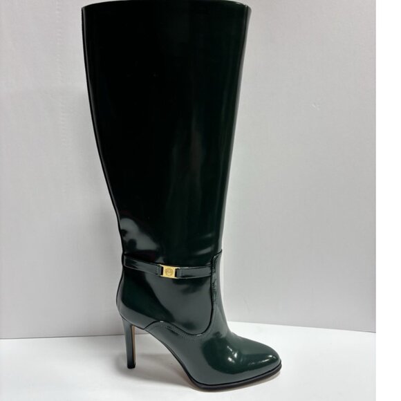 Vince Camuto Women’s Skylie Knee High Boots Green, Size 7W, Extra Wide Calf